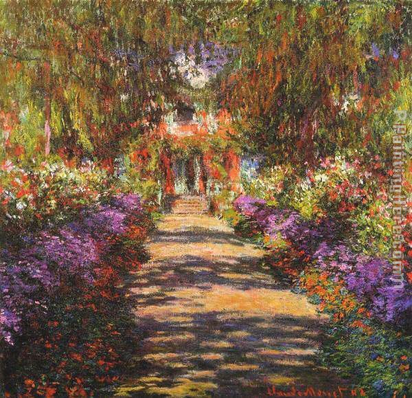 Claude Monet Avenue in Giverny